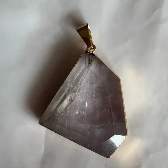 Mystic Prism Fluorite Pendant – Healing Crystal Jewelry - Picture 4 of 4